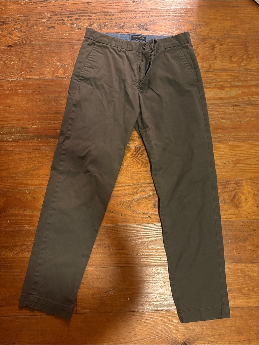 Banana Republic Men's Olive Green Mason Chinos 32x32